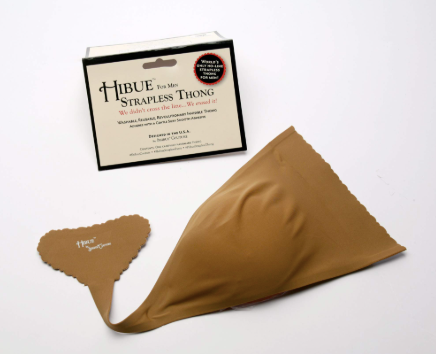 HIBUE MEN'S STRAPLESS THONG