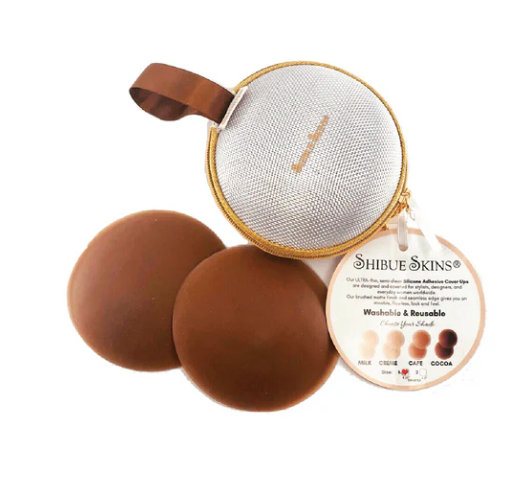 SHIBUE SILICONE CONCEALERS WITH CASE - 1 pair