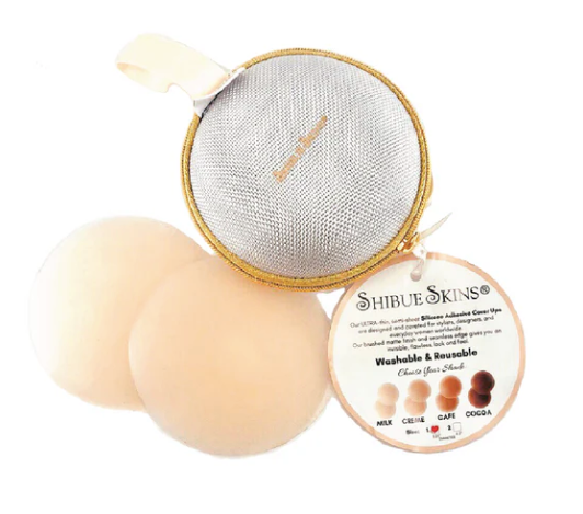 SHIBUE SILICONE CONCEALERS WITH CASE - 1 pair