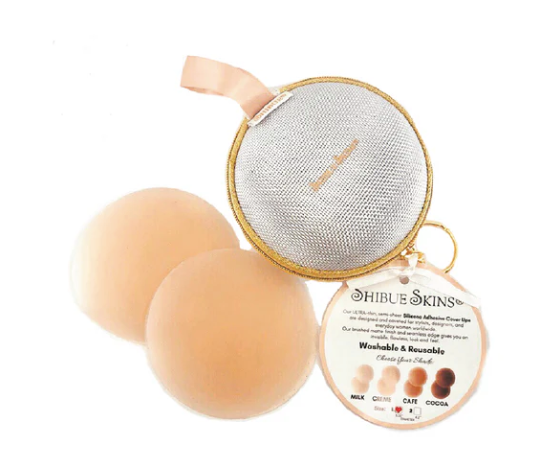 SHIBUE SILICONE CONCEALERS WITH CASE - 1 pair