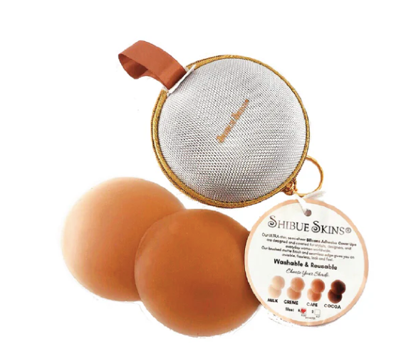 SHIBUE SILICONE CONCEALERS WITH CASE - 1 pair